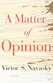 Front cover_A Matter of Opinion