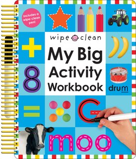 WIPE CLEAN MY BIG ACTIVITY WORKBK