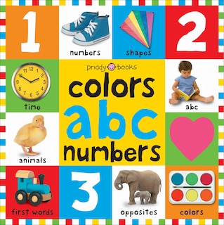 Front cover_Big Board Books Colors, ABC, Numbers