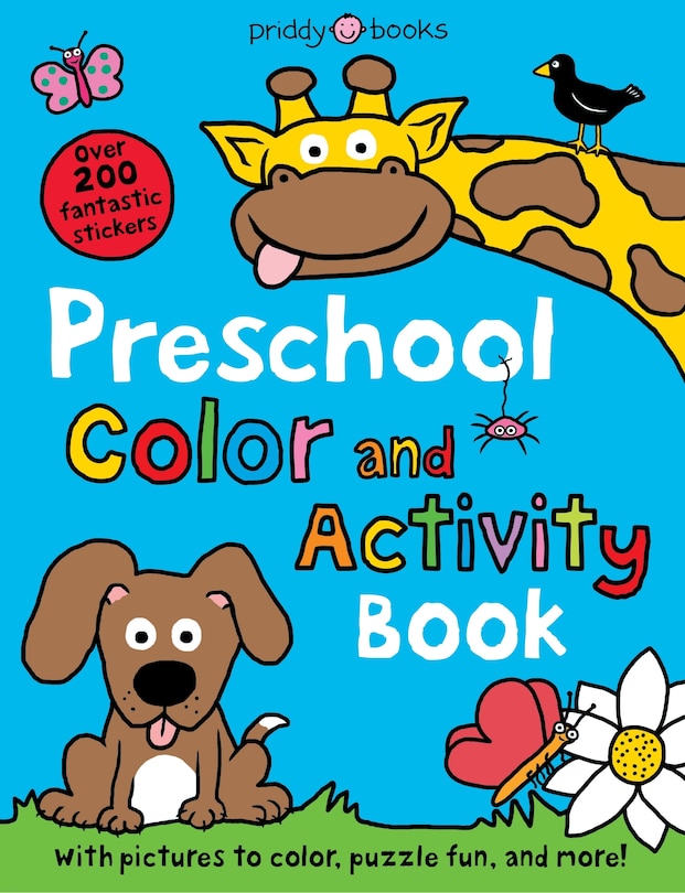 Front cover_Preschool Color & Activity Book