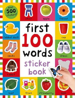Front cover_First 100 Stickers: Words