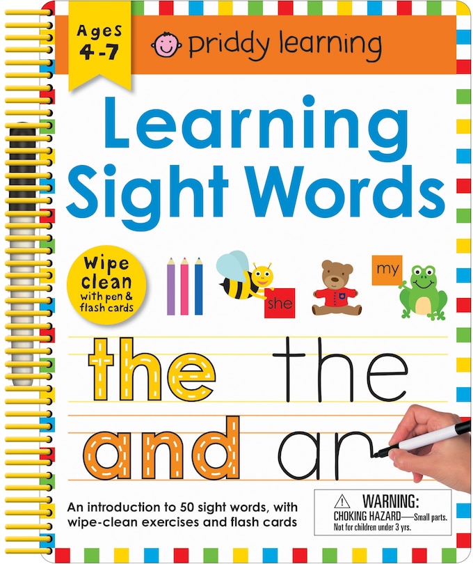 Wipe Clean: Learning Sight Words: Includes A Wipe-clean Pen And Flash Cards!