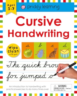 Couverture_Wipe Clean Workbook: Cursive Handwriting