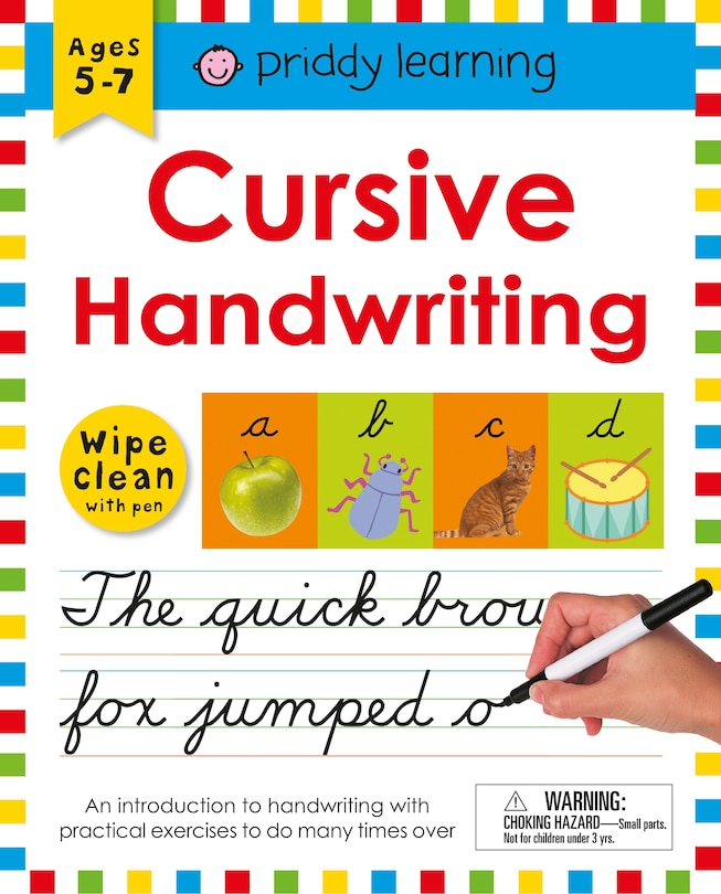 Couverture_Wipe Clean Workbook: Cursive Handwriting