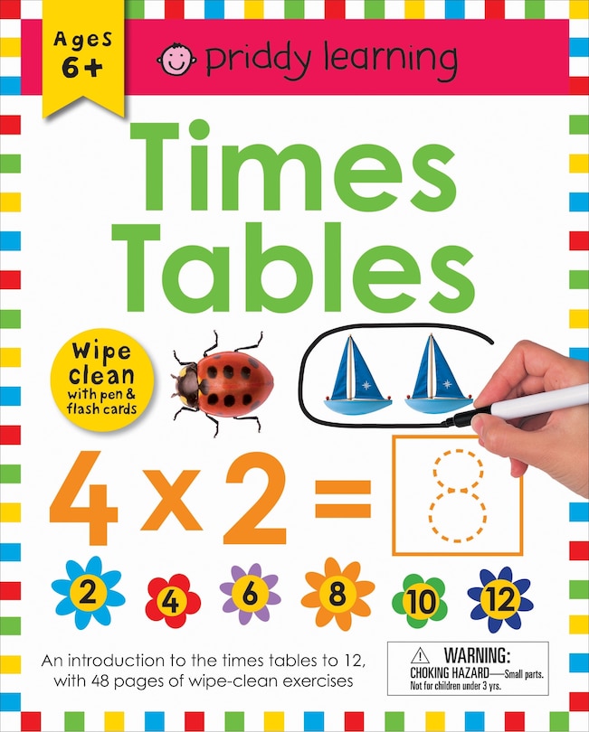 Couverture_Wipe Clean Workbook: Times Tables (enclosed Spiral Binding)