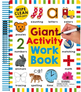 Front cover_Wipe Clean: Giant Activity Workbook