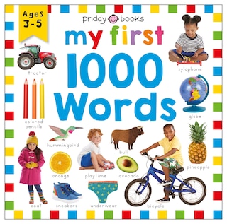Front cover_Priddy Learning: My First 1000 Words