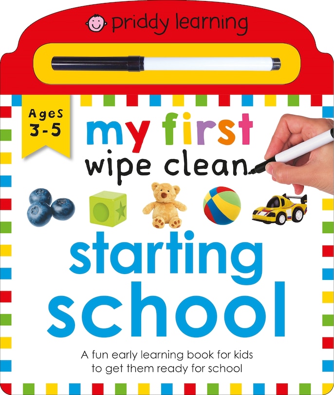 Front cover_Priddy Learning: My First Wipe Clean Starting School