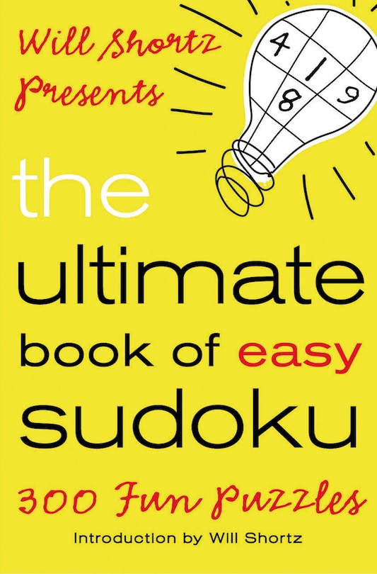 Front cover_Will Shortz Presents The Ultimate Book of Easy Sudoku