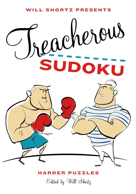 Front cover_Will Shortz Presents Treacherous Sudoku
