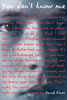 Front cover_You Don't Know Me