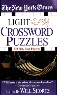 Front cover_The New York Times Light and Easy Crossword Puzzles
