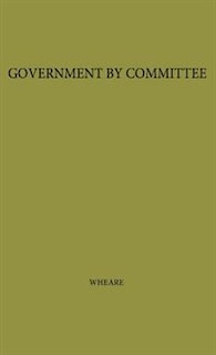 Front cover_Government by Committee