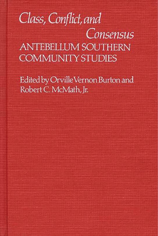 Front cover_Class, Conflict, and Consensus