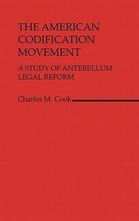 Front cover_The American Codification Movement