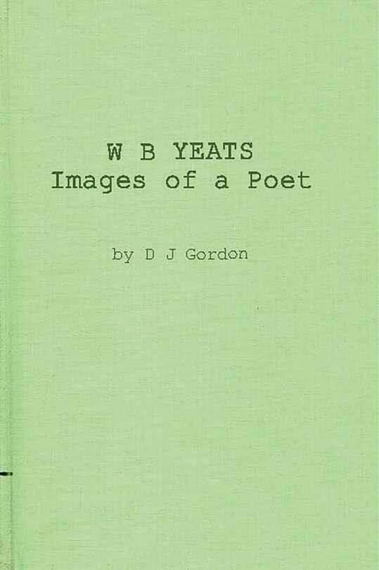 Front cover_W. B. Yeats