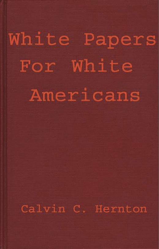 Couverture_White Papers For White Americans