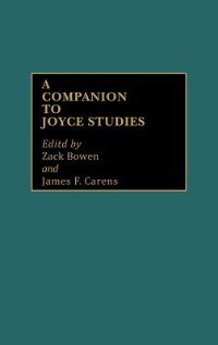 Front cover_A Companion To Joyce Studies