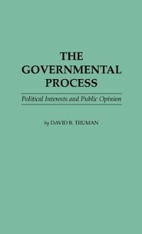Couverture_The Governmental Process