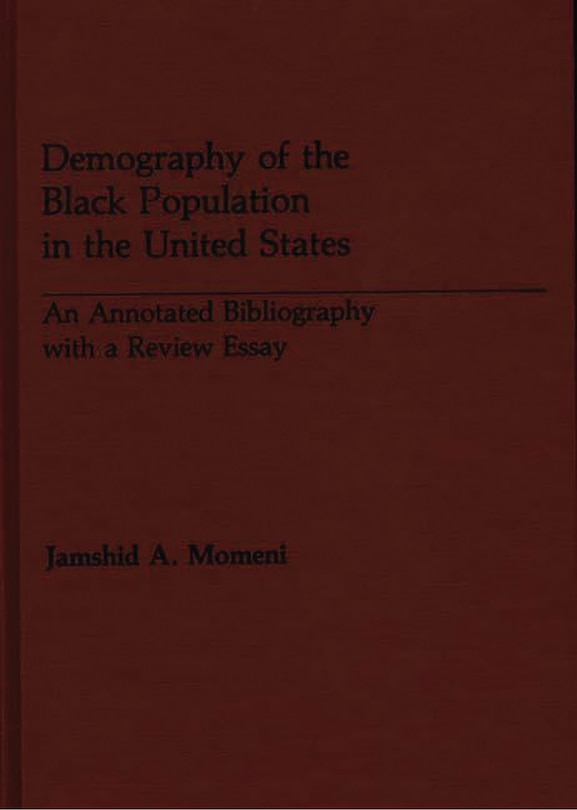Couverture_Demography of the Black Population in the United States