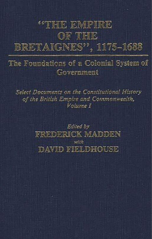 Front cover_The Empire of the Bretaignes, 1175-1688