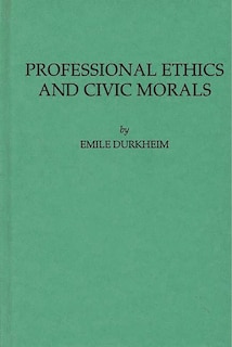 Front cover_Professional Ethics And Civic Morals