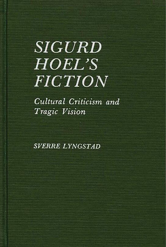 Front cover_Sigurd Hoel's Fiction