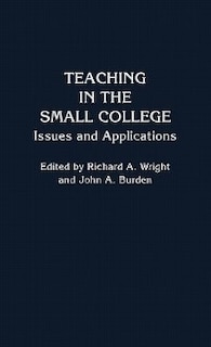 Front cover_Teaching in the Small College