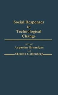 Front cover_Social Responses To Technological Change