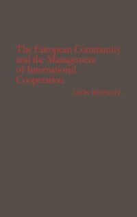 Front cover_The European Community And The Management Of International Cooperation