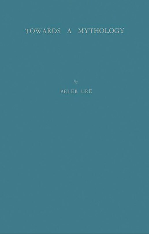 Front cover_Towards a Mythology