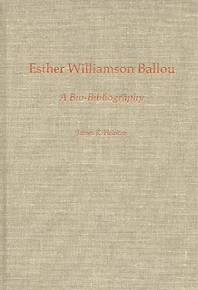 Front cover_Esther Williamson Ballou