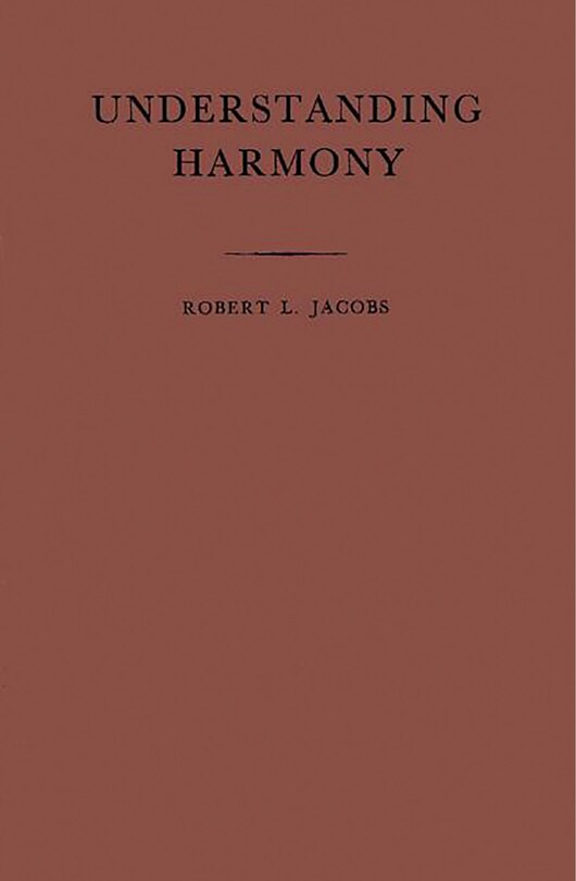 Front cover_Understanding Harmony