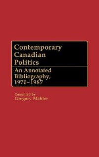 Front cover_Contemporary Canadian Politics