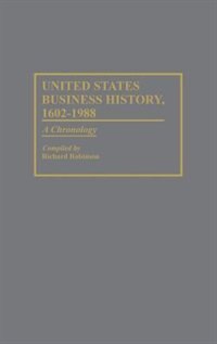 Front cover_United States Business History, 1602-1988
