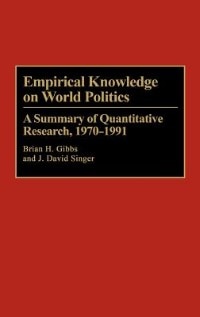 Couverture_Empirical Knowledge on World Politics