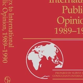 Front cover_Index To International Public Opinion, 1989-1990