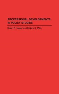 Front cover_Professional Developments In Policy Studies