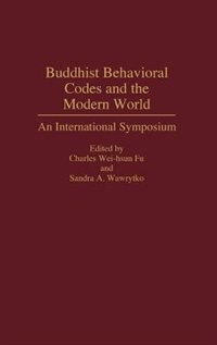 Front cover_Buddhist Behavioral Codes and the Modern World