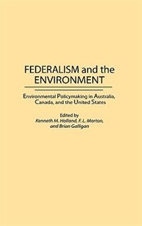 Couverture_Federalism and the Environment