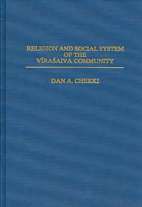 Front cover_Religion and Social System of the Vira' Saiva Community