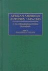 Couverture_African American Authors, 1745-1945
