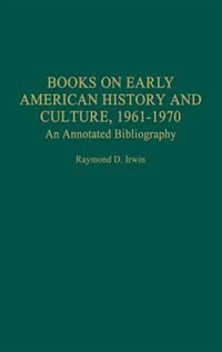 Couverture_Books on Early American History and Culture, 1961-1970