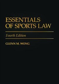 Couverture_Essentials of Sports Law