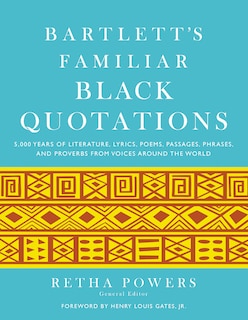 Front cover_Bartlett's Familiar Black Quotations