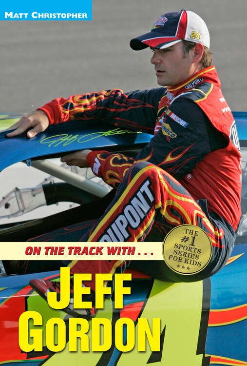 Front cover_On the Track with...Jeff Gordon