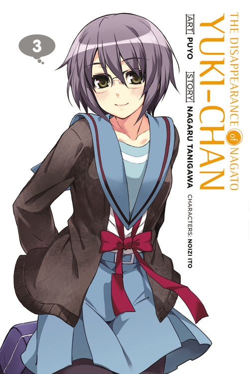 Front cover_The Disappearance of Nagato Yuki-chan, Vol. 3