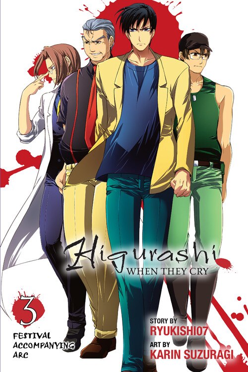 Front cover_Higurashi When They Cry: Festival Accompanying Arc, Vol. 3