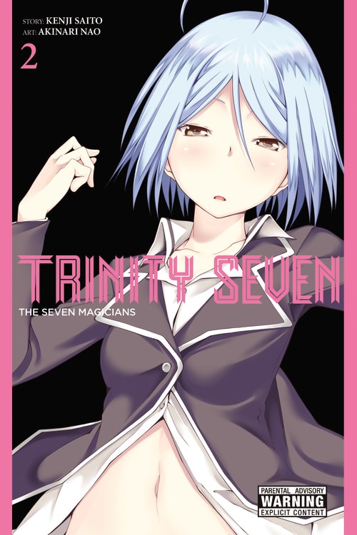 Front cover_Trinity Seven, Vol. 2
