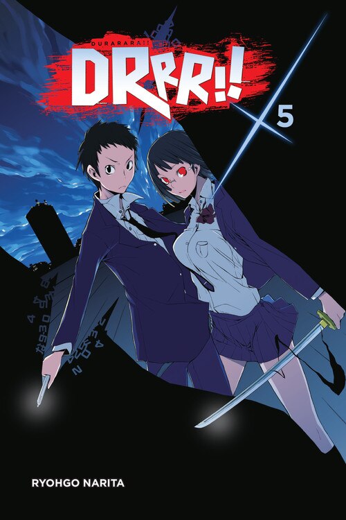 Front cover_Durarara!!, Vol. 5 (light Novel)